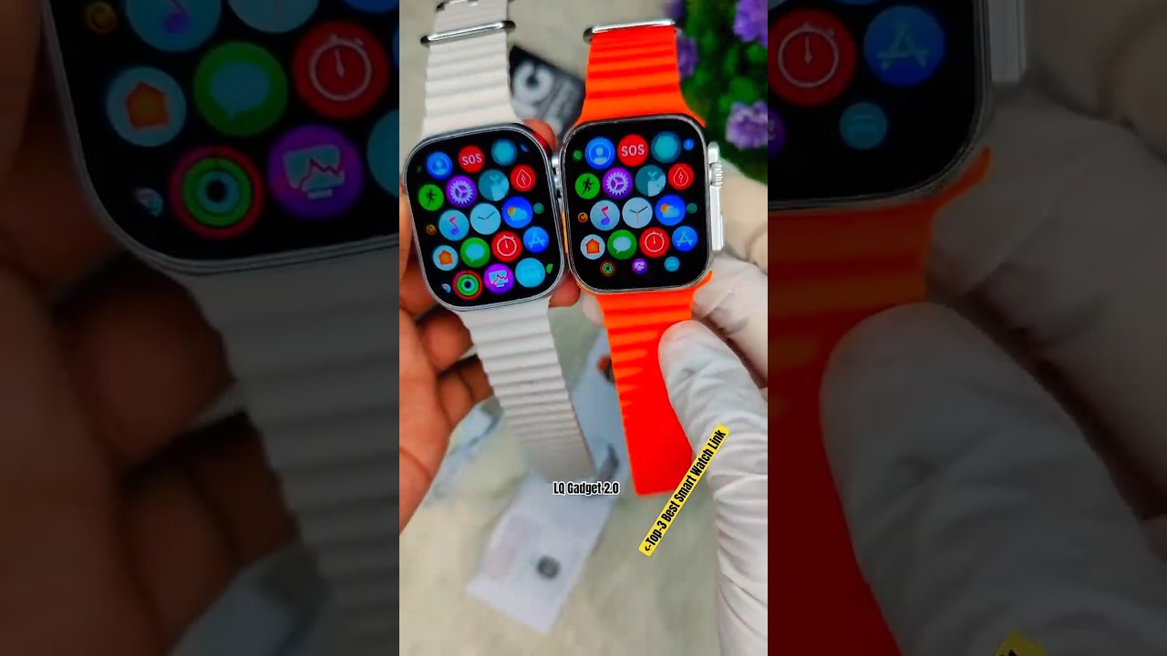 T800 Ultra vs T900 Ultra Which one is Best!? Best Gadgets part-4 #smartwatch#watch #applewatch