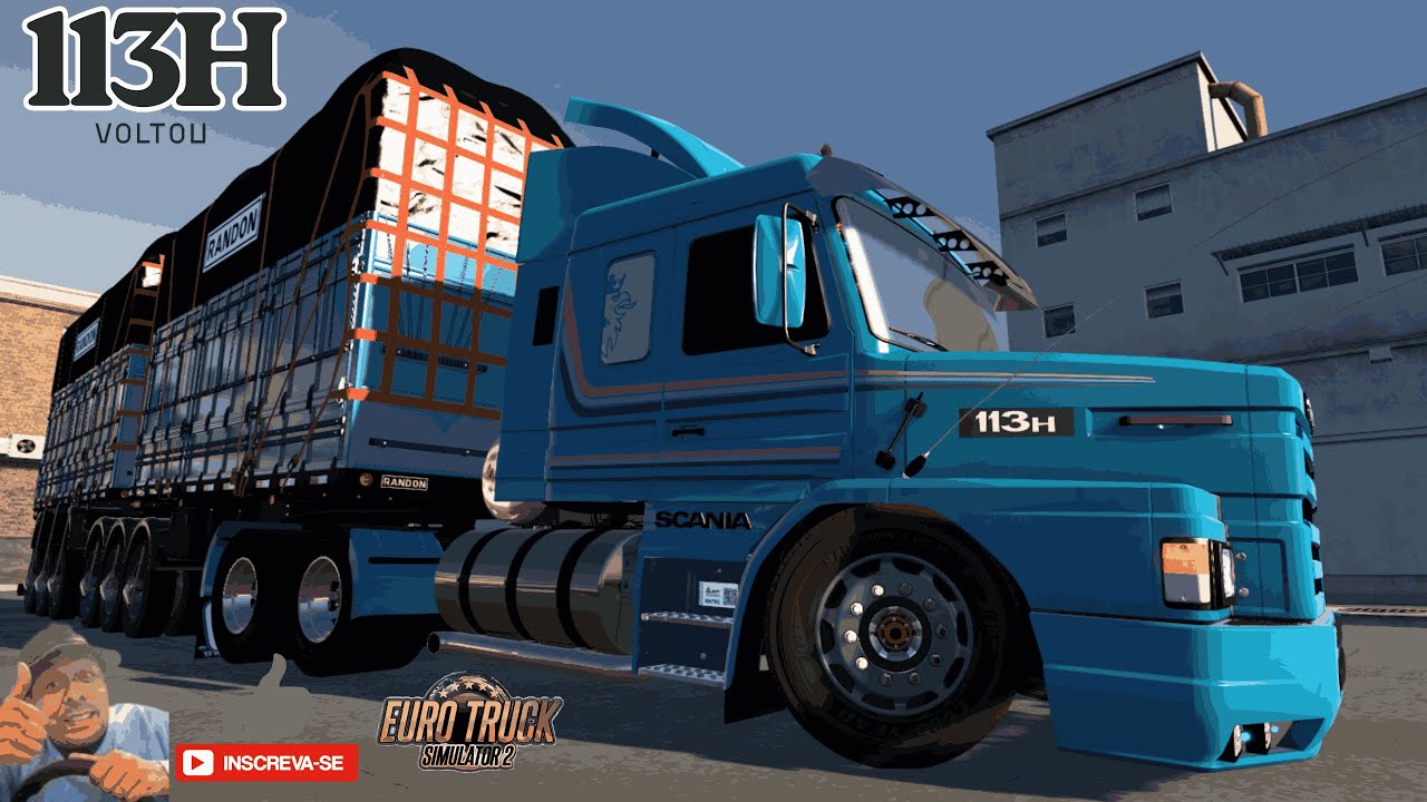 SCANIA 113H  NA RODAGEM #vidadecaminhoneiro #eurotrucksimulator2