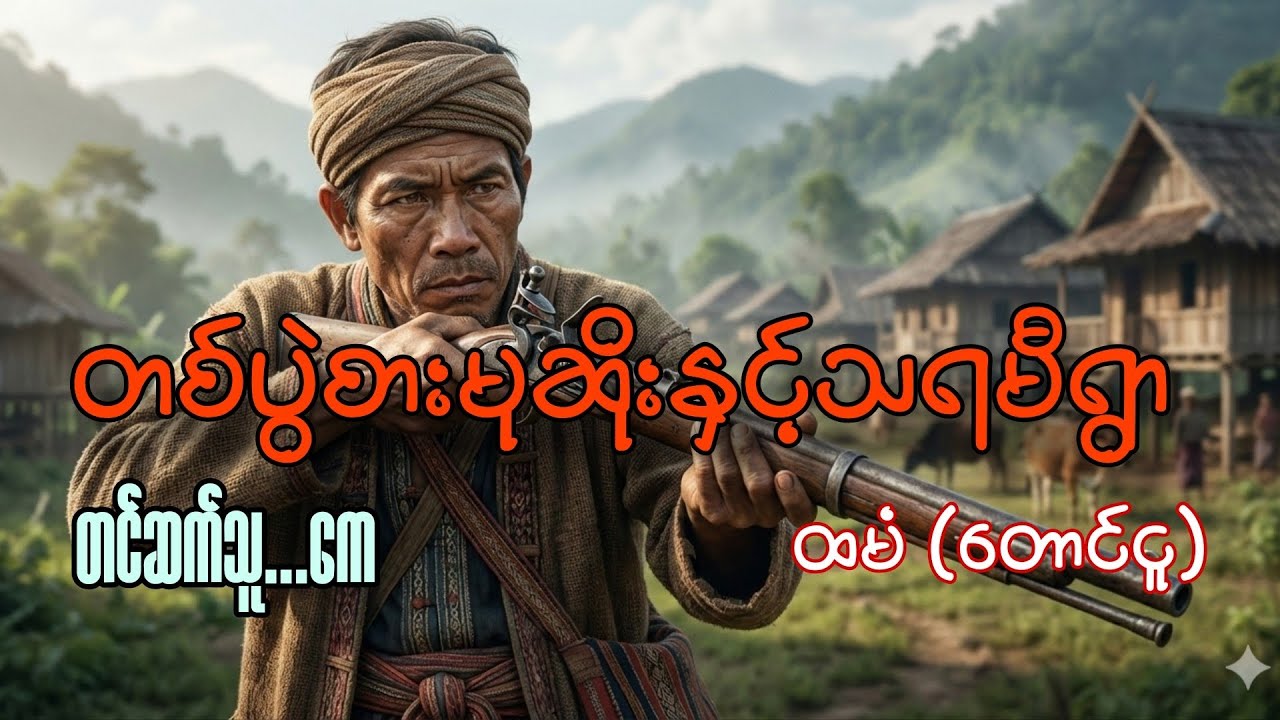 #တစ်ပွဲစားမုဆိုးနှင့်သရမီရွာ #ထမံ(တောင်ငူ) #တင်ဆက်သူ_ကေ #blackwave #audiobook #horror 