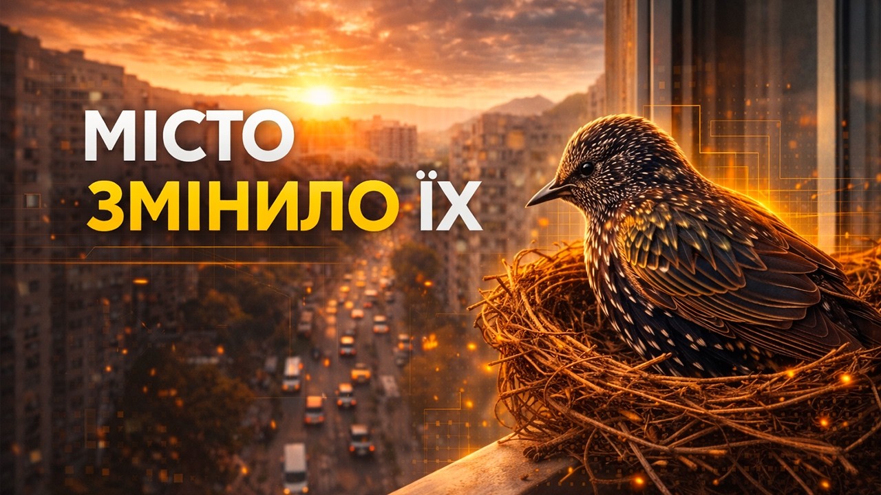 Як ПТАХИ прокачали інтелект у бетонних джунглях