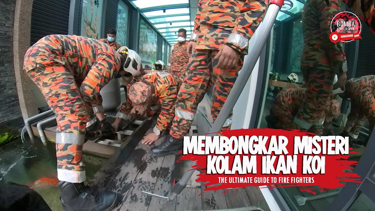 Membongkar Misteri Kolam Ikan Koi | Bomba Cyberjaya • The Ultimate Guide to Fire Fighters