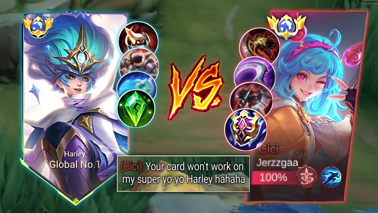 Harley V.S Top Global Arrogant CiCi. I'll Show You Guys On How To Counter CiCi Using Harley😎🔥