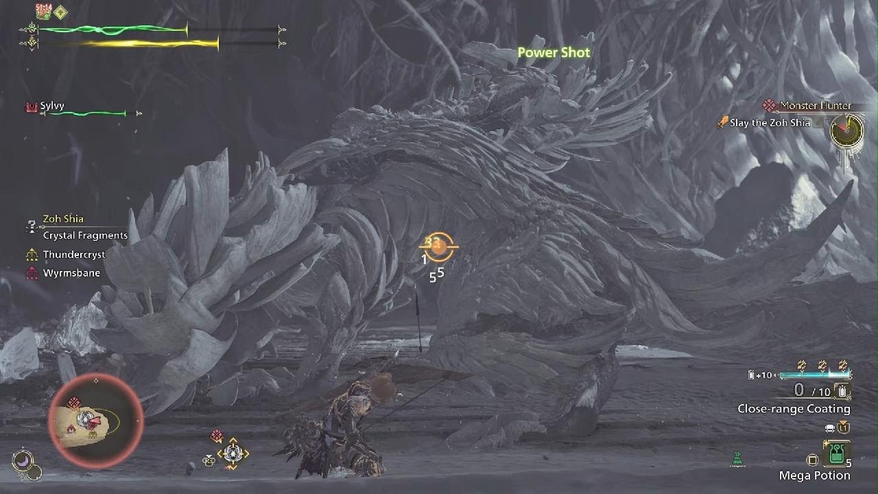 Monster Hunter Wilds | Zoh Shia - First Attempt (Bow) 