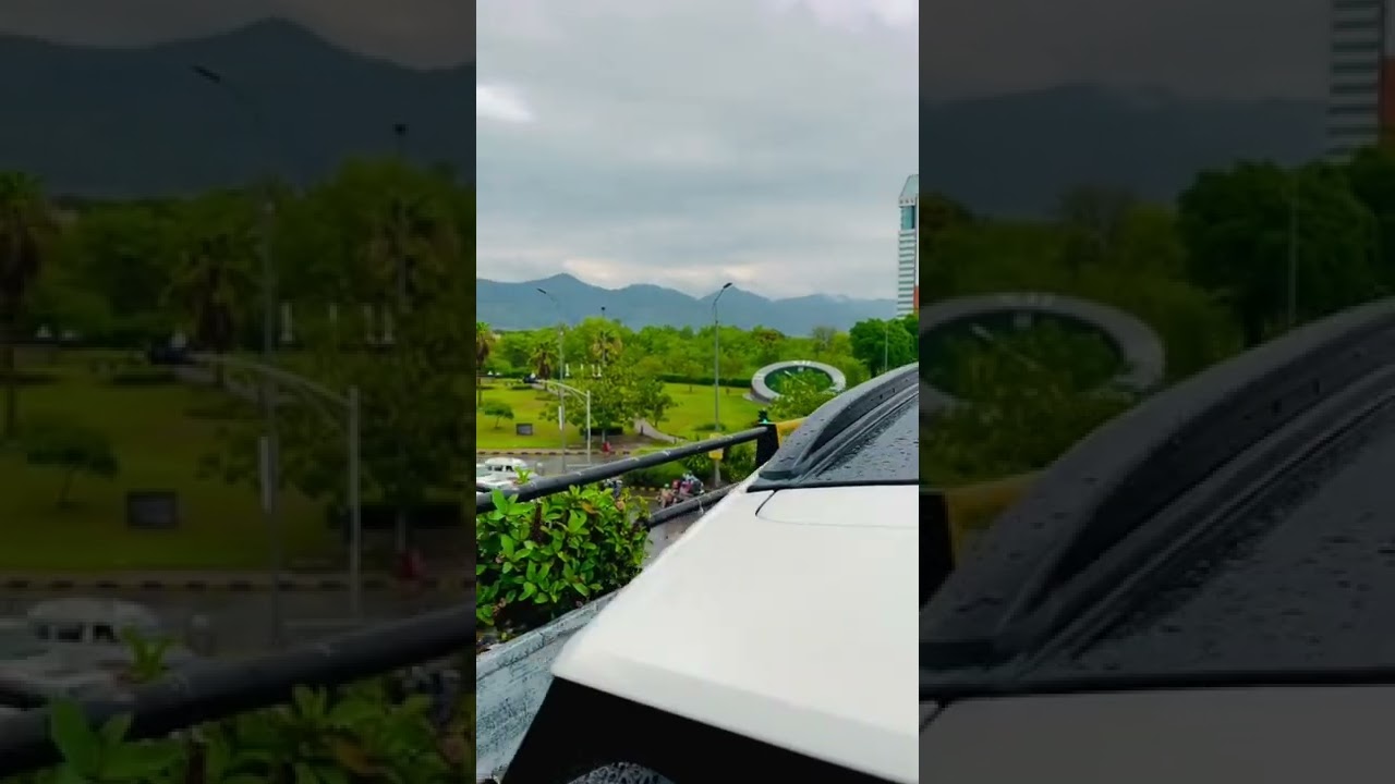 Rain in Islamabad Capital city of Pakistan #ImranKhan #status #rain #best #beautiful #scene