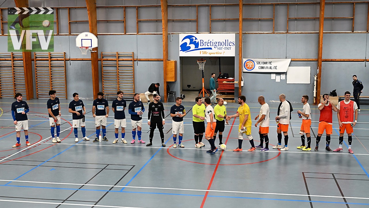 BRETIGNOLLES BREM 5 à 6 ILE D'ELLE CHAILLE2 en D1 Futsal