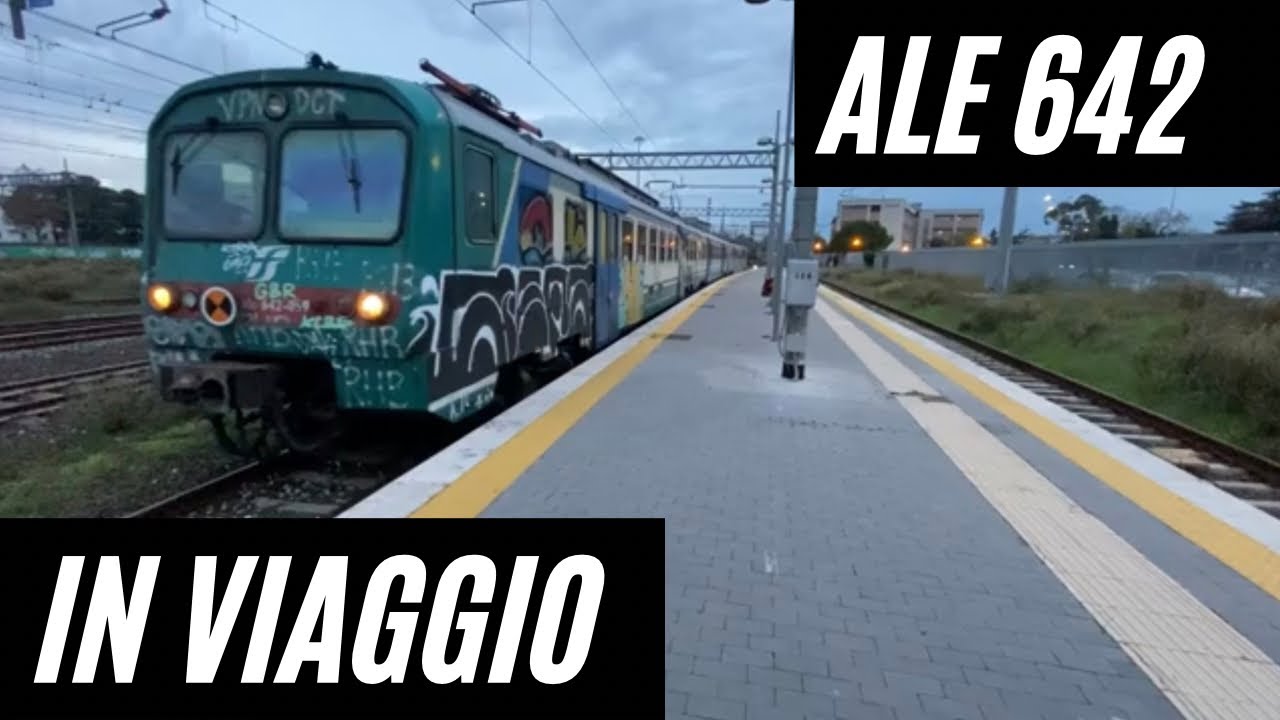 Elettromotrice ALe 642 Finché ce ne sono - Viaggio a bordo e revisione!￼