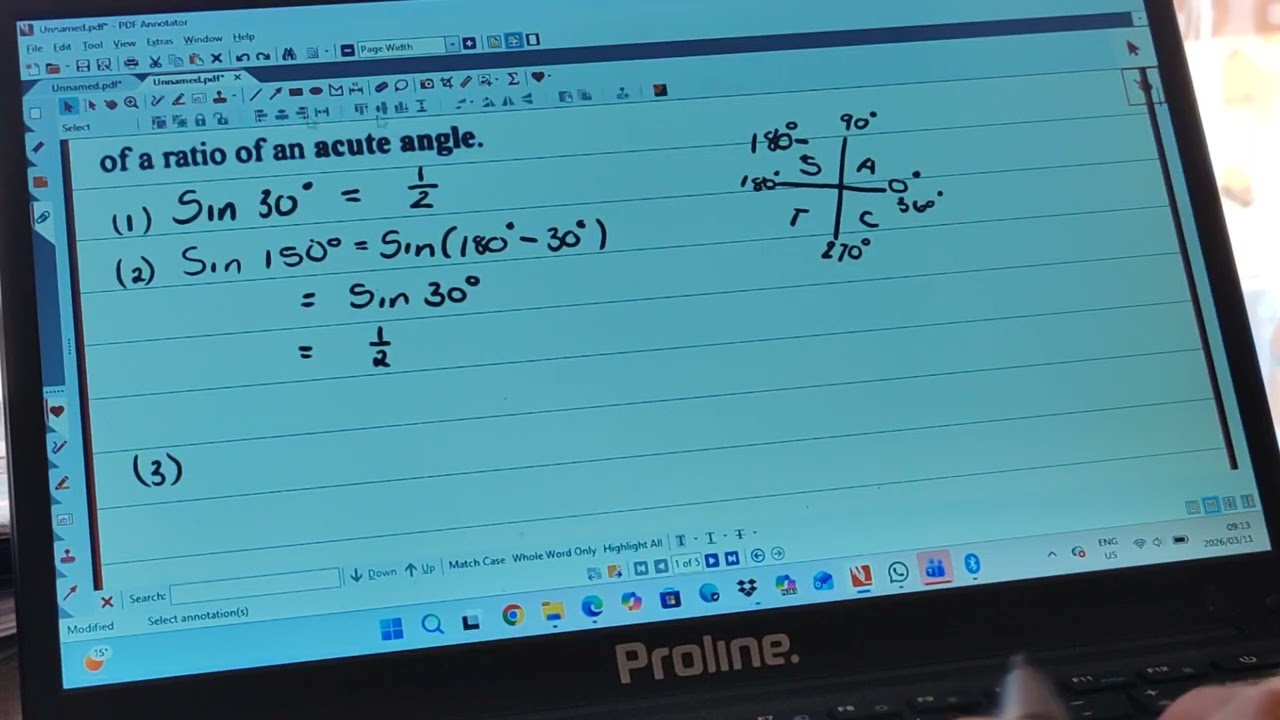 Gr11 trigonometry