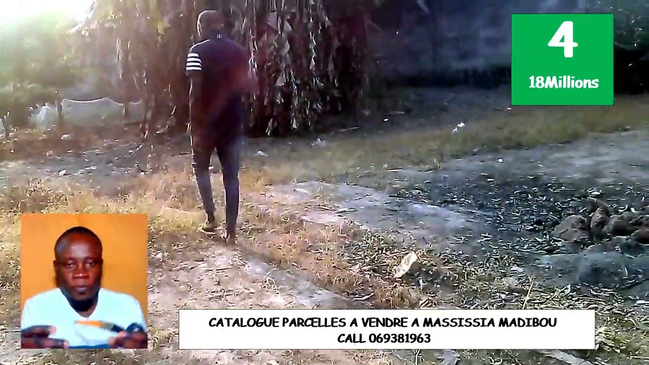 #opportunité  #immobilier  #catalogue  PARCELLES A VENDRE a MASSISSIA MADIBOU #congo #brazzaville