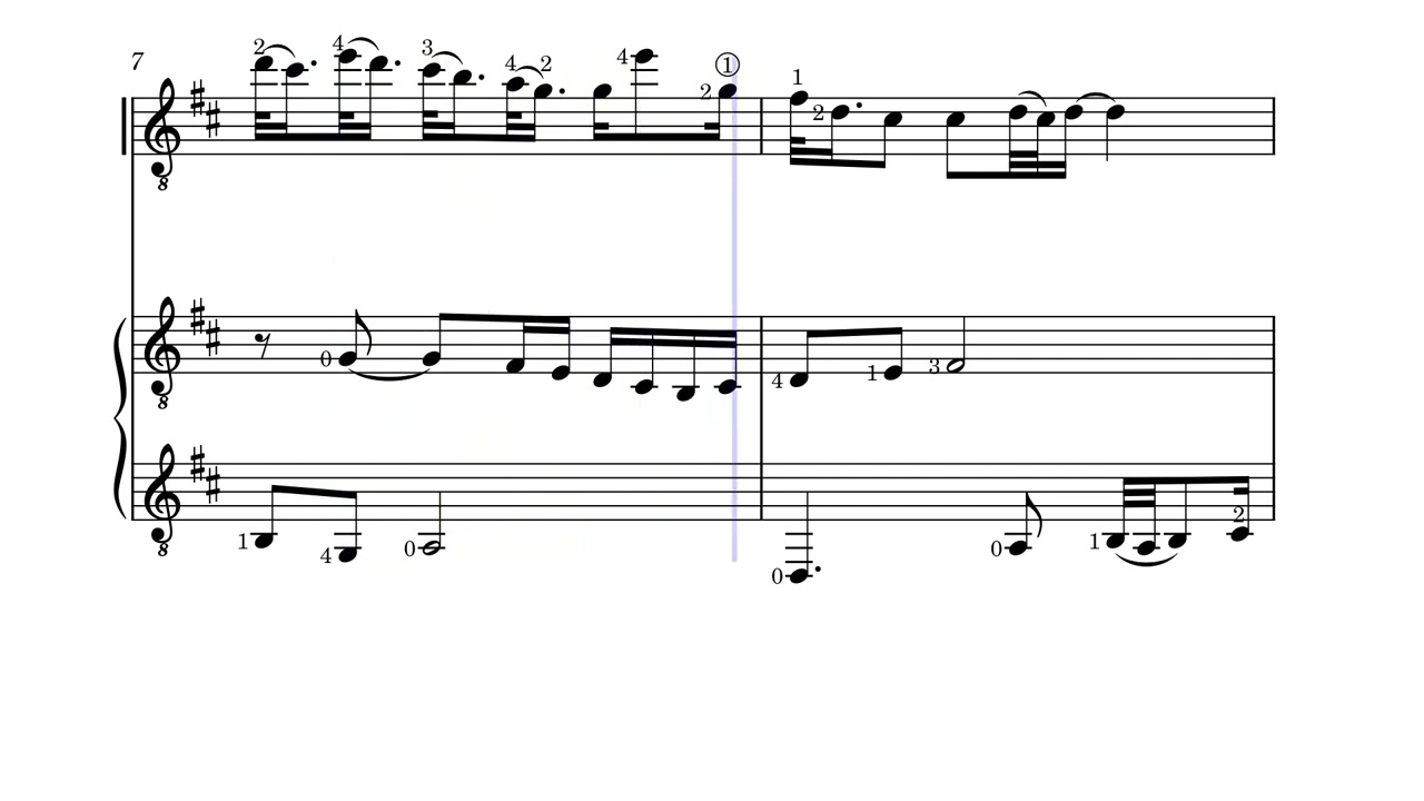Aria for Guitar Duo – by Johann Sebastian Bach