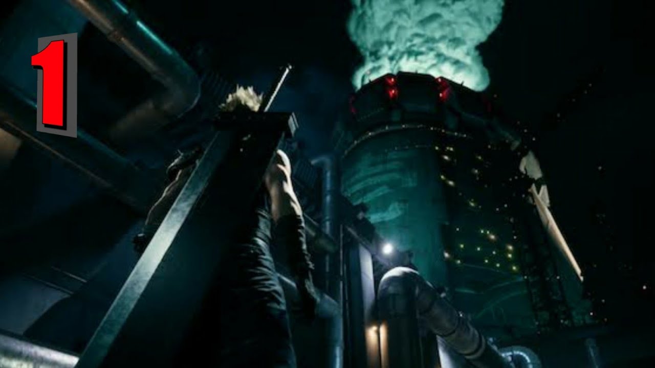 Final Fantasy 7 Remake Chapter 1 「 The Destruction of Mako Reactor 1 」Gameplay