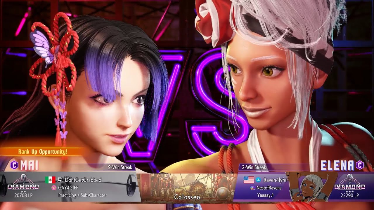 Street Fighter 6 #237 Mai vs Elena