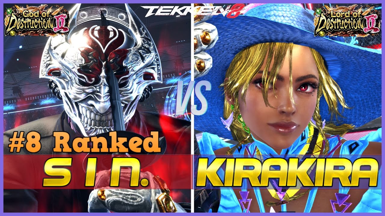 T8 ▰ FOX SIN (#8 Ranked Yoshimitsu) Vs KIRAKIRA (Miary Zo) ▰ Tekken 8 High Level Gameplay