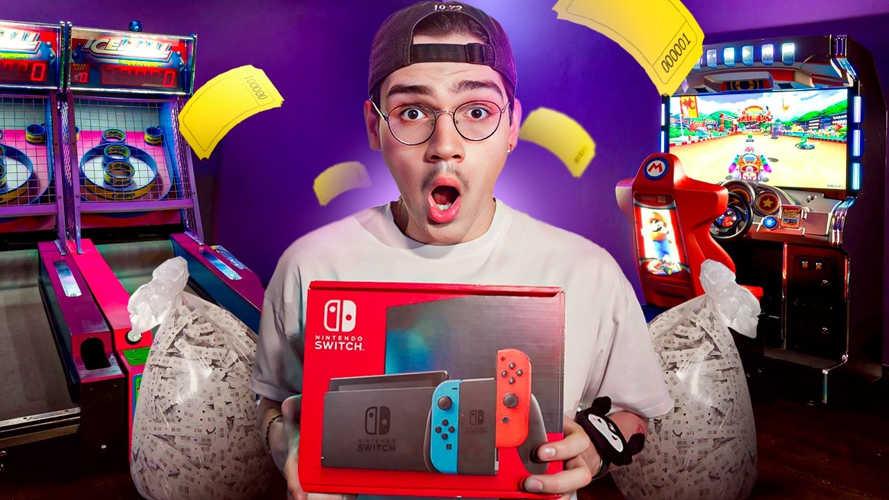 ME GANÉ UNA SWITCH CON 50MIL TICKETS 😱
