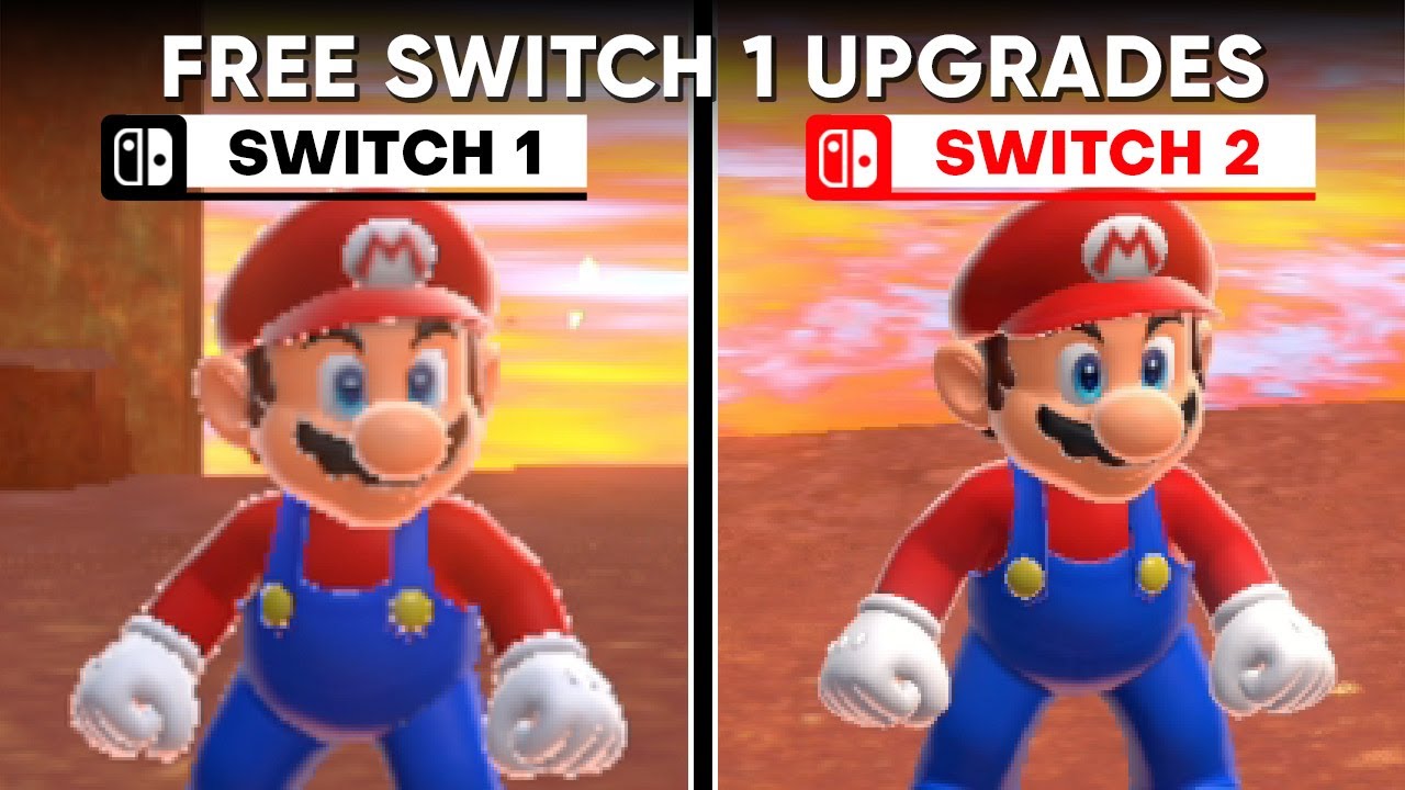 Switch 1 Free Upgrades Tested on Switch 2 - Mario Odyssey, Pokémon, Link's Awakening & More