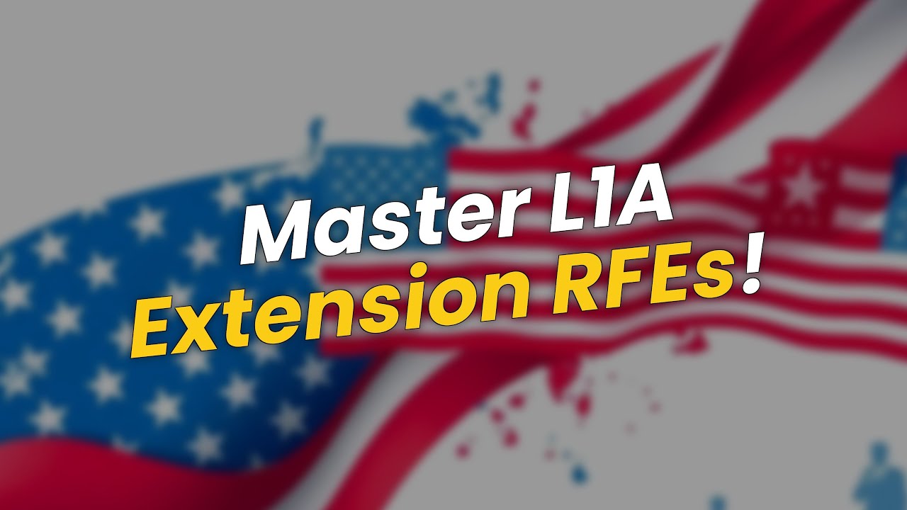 5 шагов для успешного прохождения RFE при продлении визы L1A! 📄✨