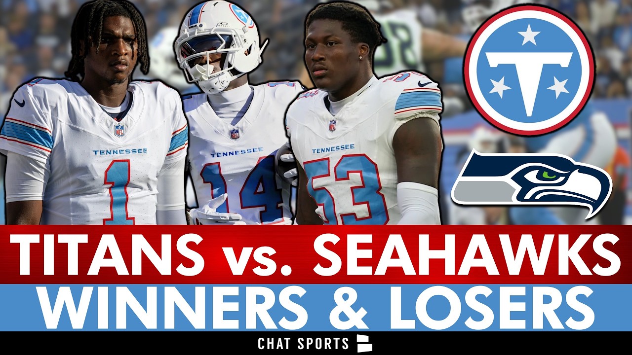 Tennessee Titans WINNERS & LOSERS After Week 2 Win vs. Seahawks