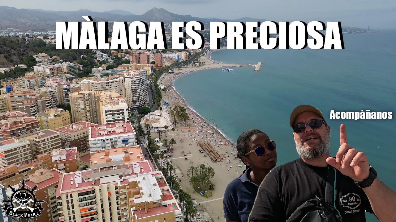 Llegamos a Málaga🇪🇦: Paseo por La Malagueta, Muelle Uno y El Centro hasta el Teatro Romano | Ep77