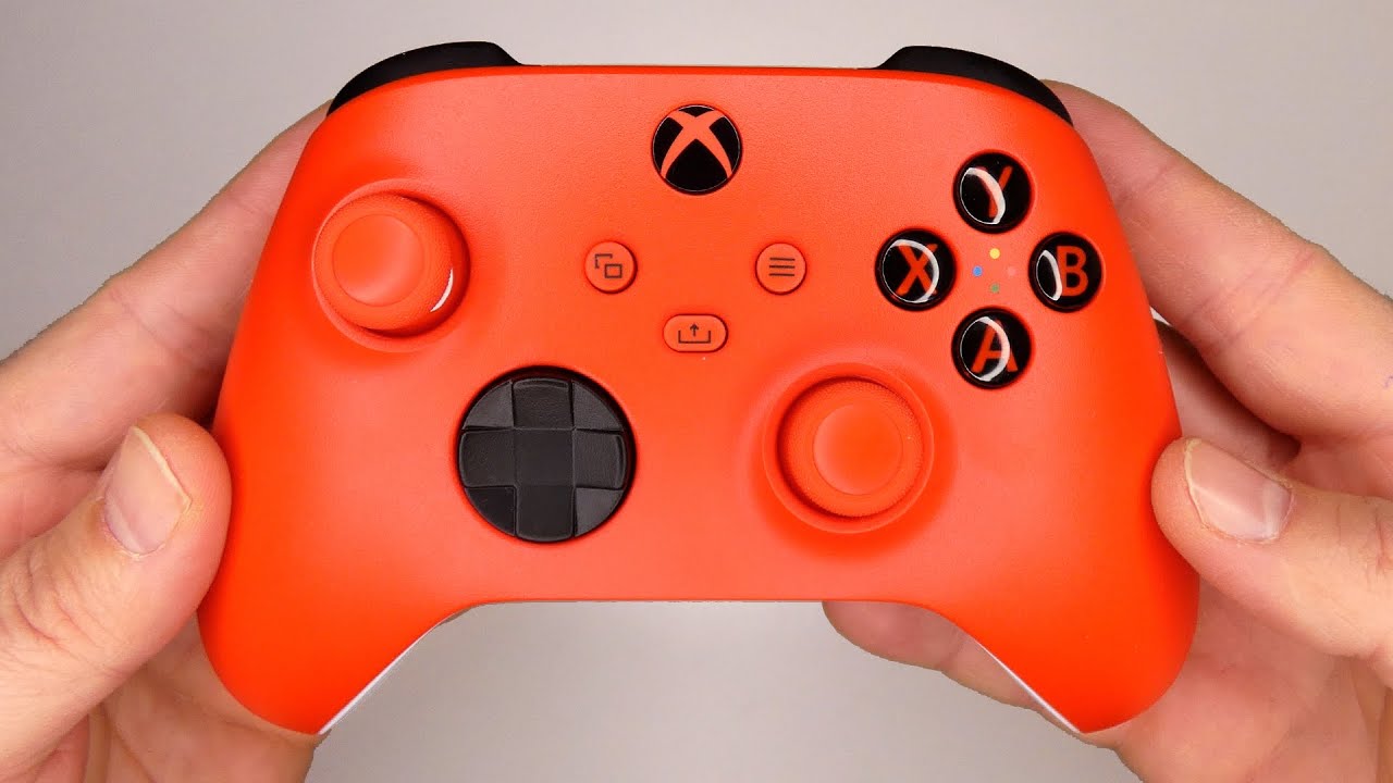 Microsoft Xbox Series Wireless Controller Pulse Red- Unboxing , &Alpha;&sigma;ύ&rho;&mu;&alpha;&tau;&omicron;
