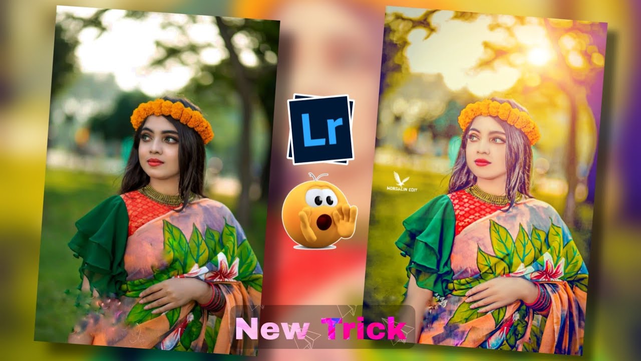 orange colour Lightroom photo Editing tutorial in mobile📲/Morsalin Editing
