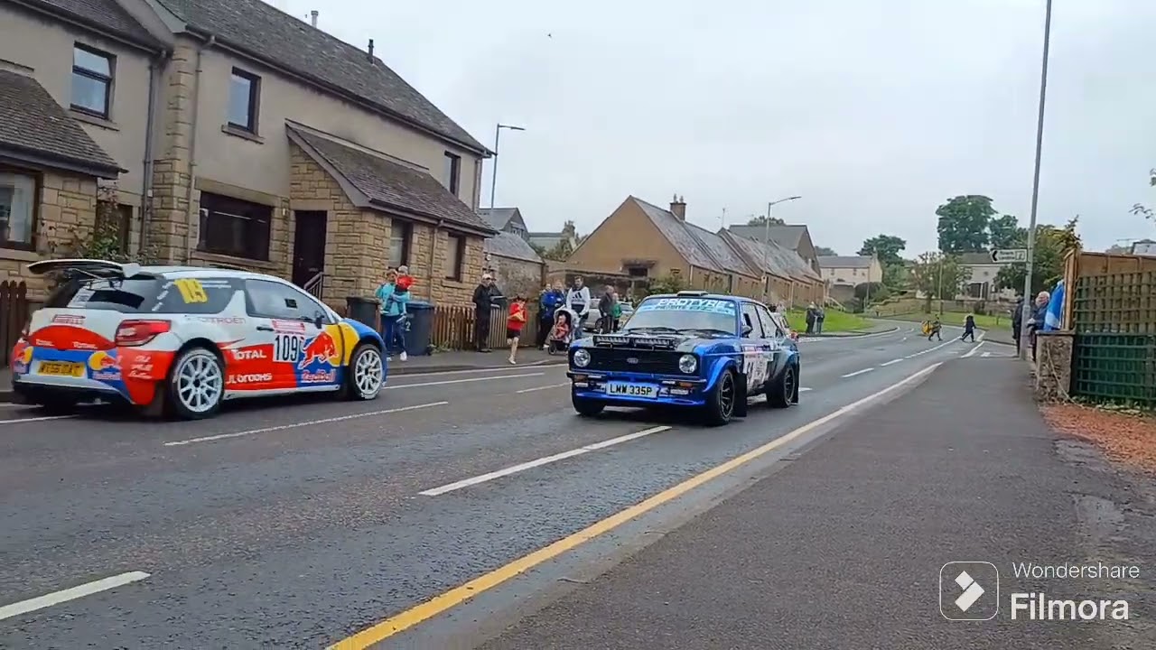 Jim Clark Rally 2024 Start in Duns