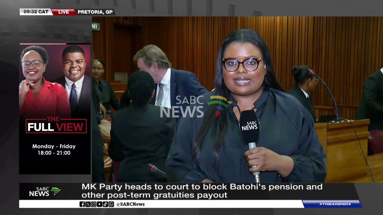 MK Party's urgent bid to block Batohi's pension at Gauteng High Court in Pretoria