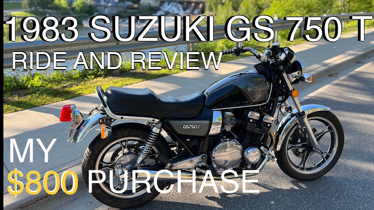 Обзор и поездка на Suzuki GS 750