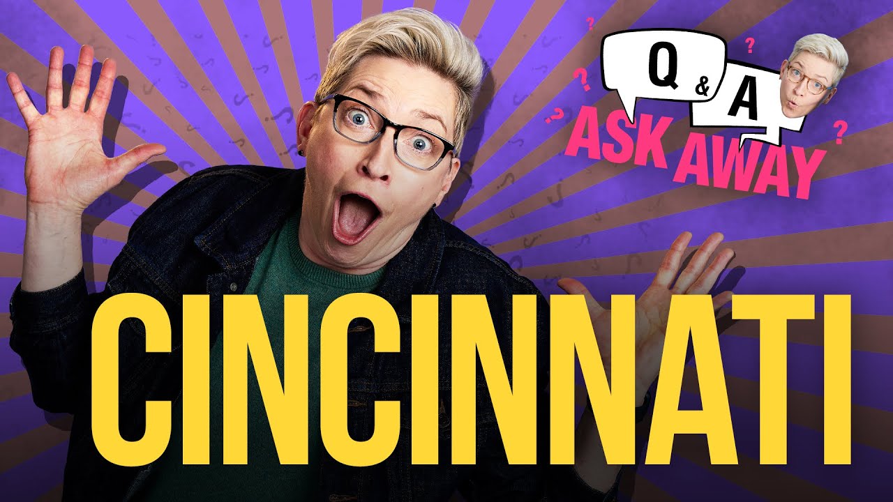Ask Away в прямом эфире в Цинциннати: спагетти Skyline, лесбийские рукопожатия и многое другое