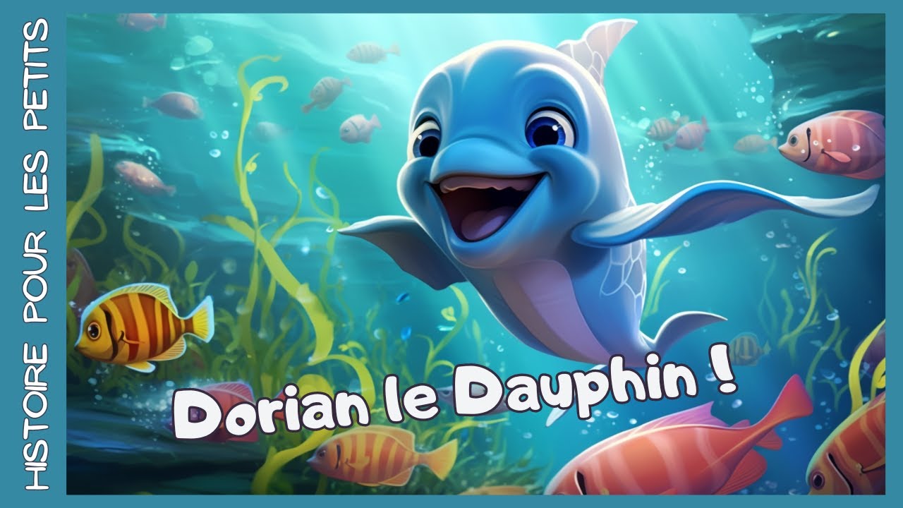 Histoire pour les petits | Dorian le dauphin 🐬 | Conte pour enfants | Fable 🎤🎼
