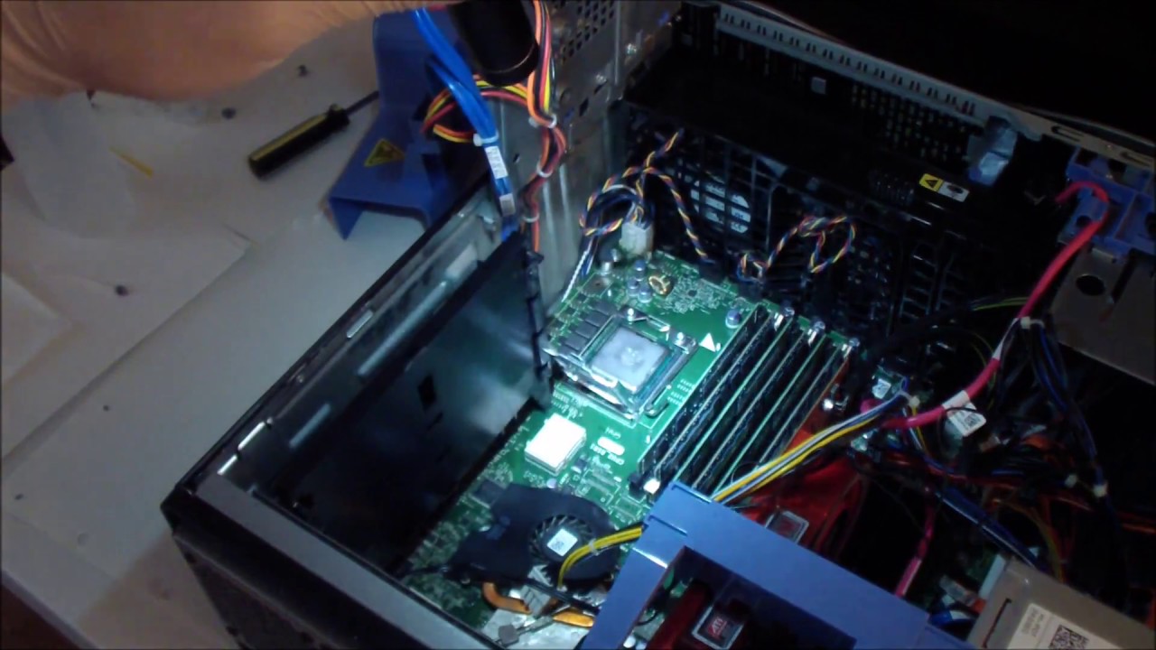 Dell Precision T5500 How to Upgrade the CPUs