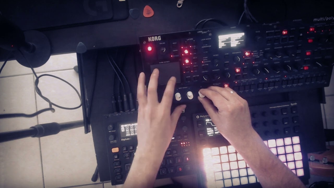 Live Jam #2 - Korg Multi/Poly - Digitakt II - Polyend Synth