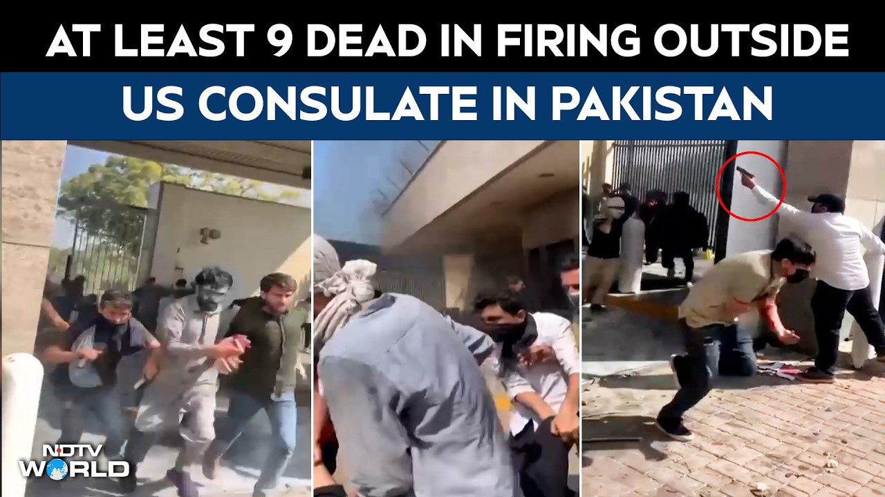 US Consulate Karachi | Deadly Clashes Erupt at US Consulate in Karachi, 9 Reported Killed