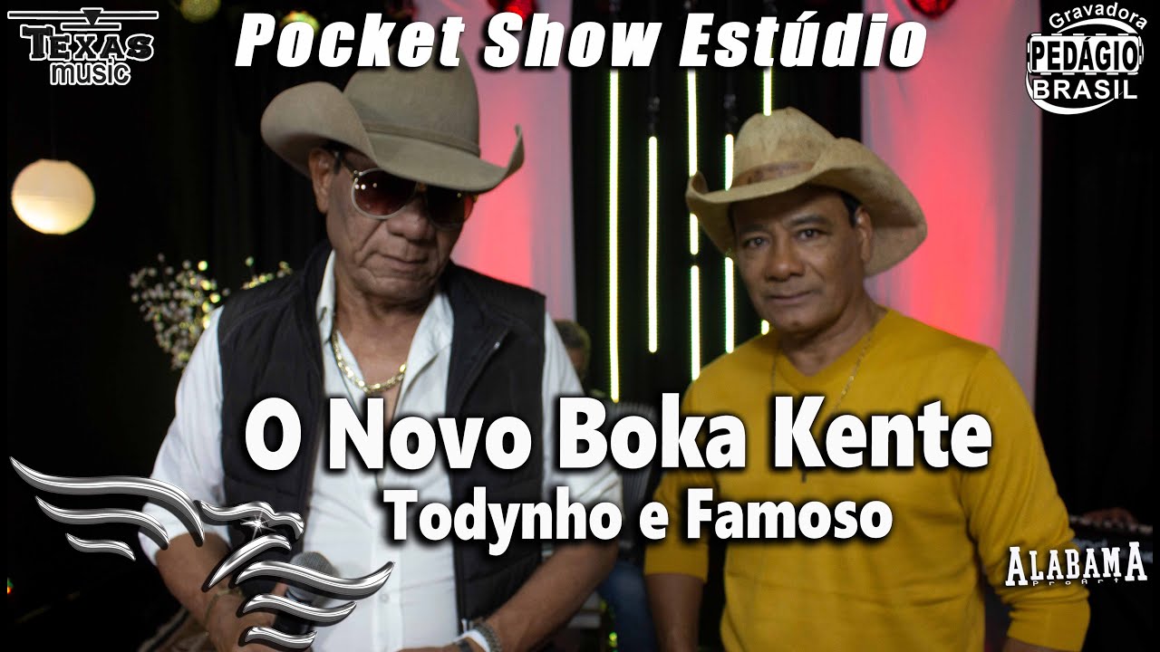 Pocket Show - O NOVO BOKA KENTE (Vídeo gravado no estúdio Águia Music)