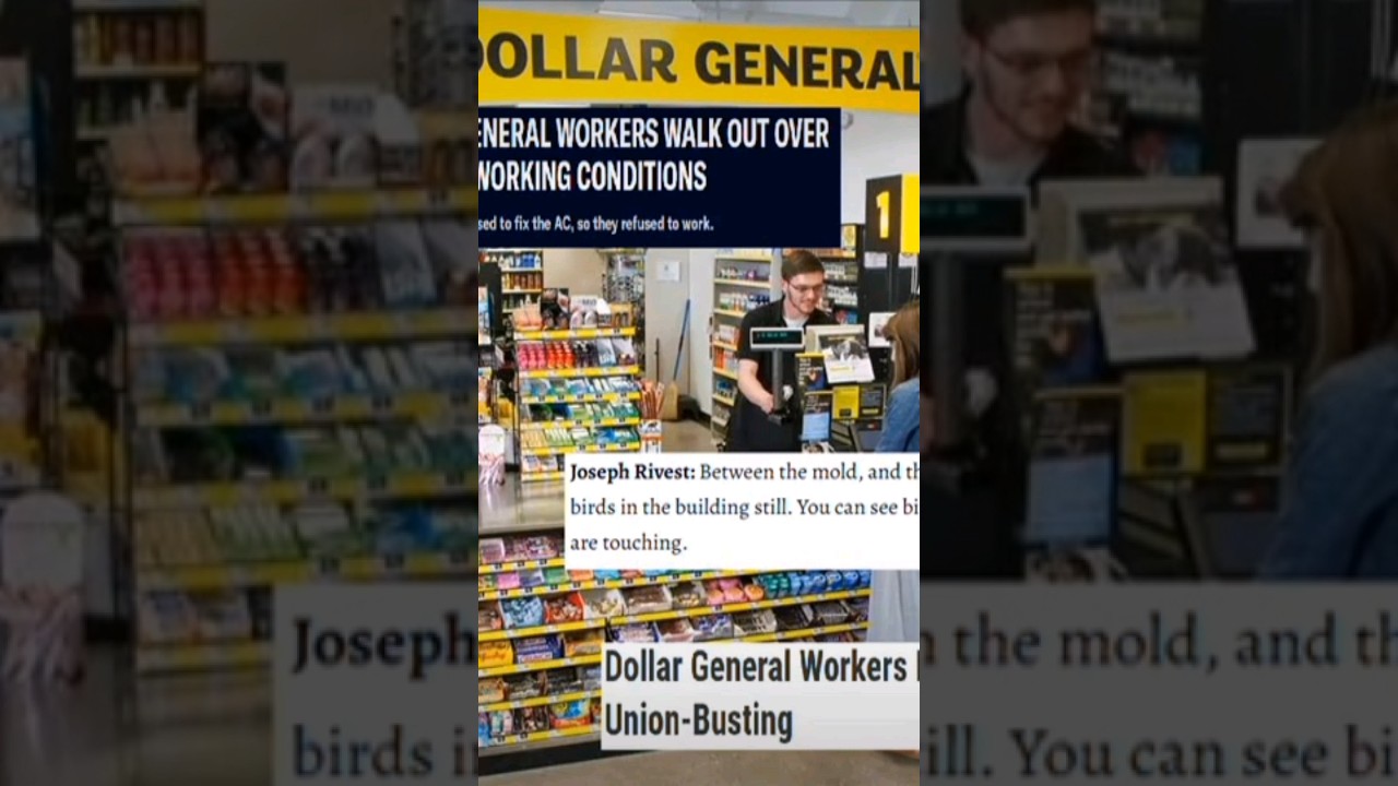 Dollar Stores Union Busting Allegations After OSHA Finds Workplace Violations 🐁👨&zwj;⚖️🛒 #dollartree