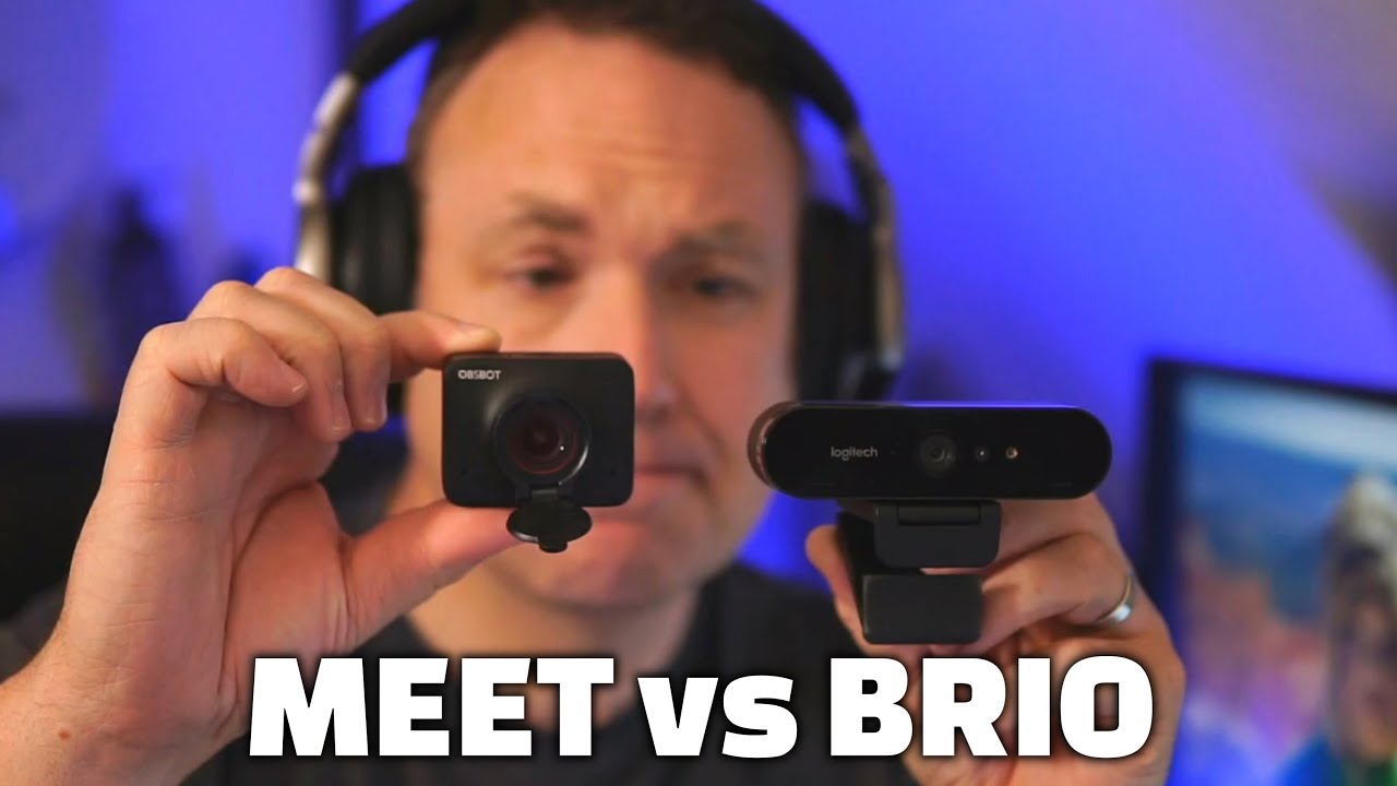 Сравнение Obsbot Meet и Logitech Brio + характеристики и обзор Obsbot