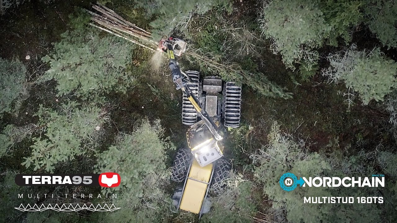 Clark Tracks Terra95 & NordChain Multistud 160TS Customer Interview - Robert &Ouml;ssmar, Sweden