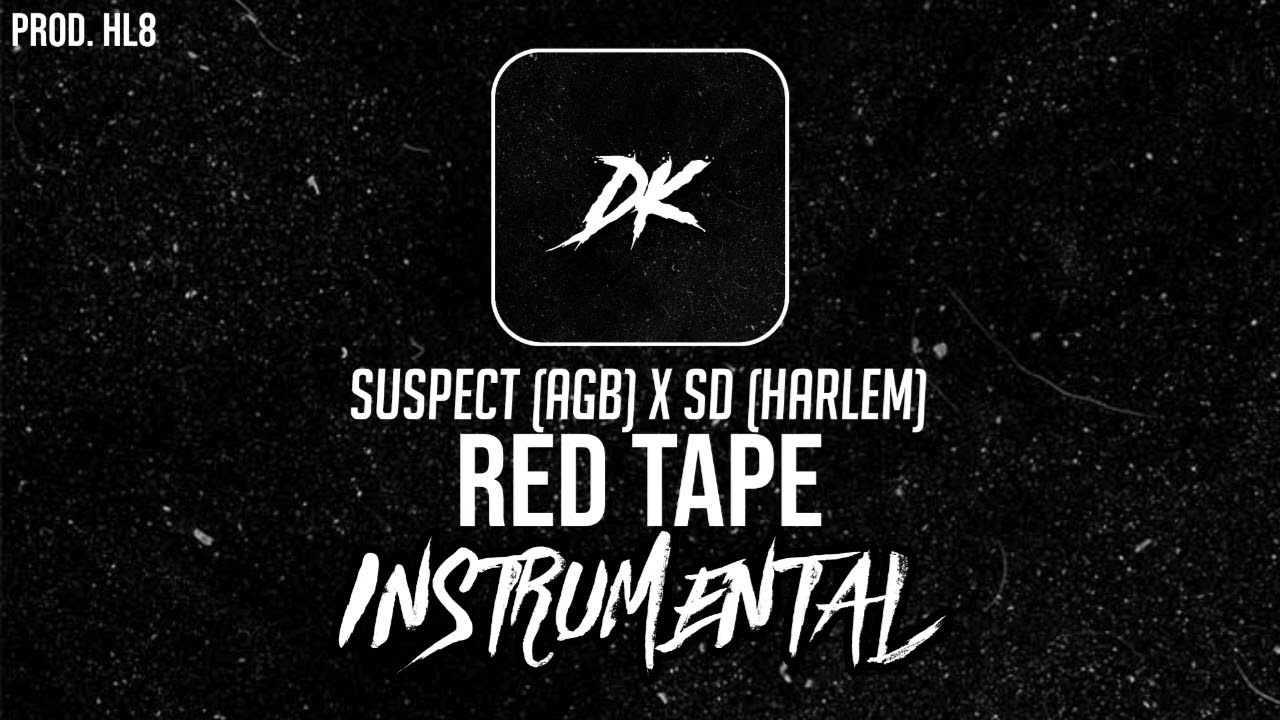 Suspect (AGB) x SD - Red Tape (Instrumental) #ActiveGxng #HarlemSpartans #SuspiciousActivity