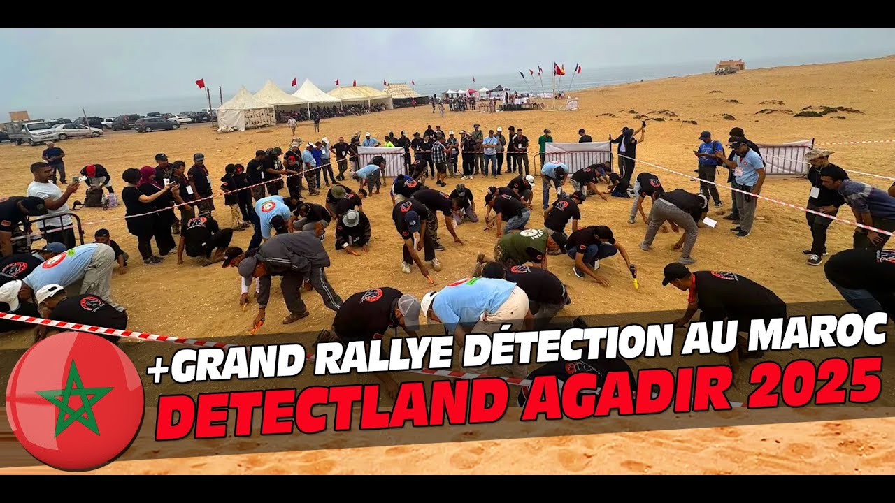 DETECTLAND MAROC 2025: le plus grand rallye de detecteur de metaux au Maroc 