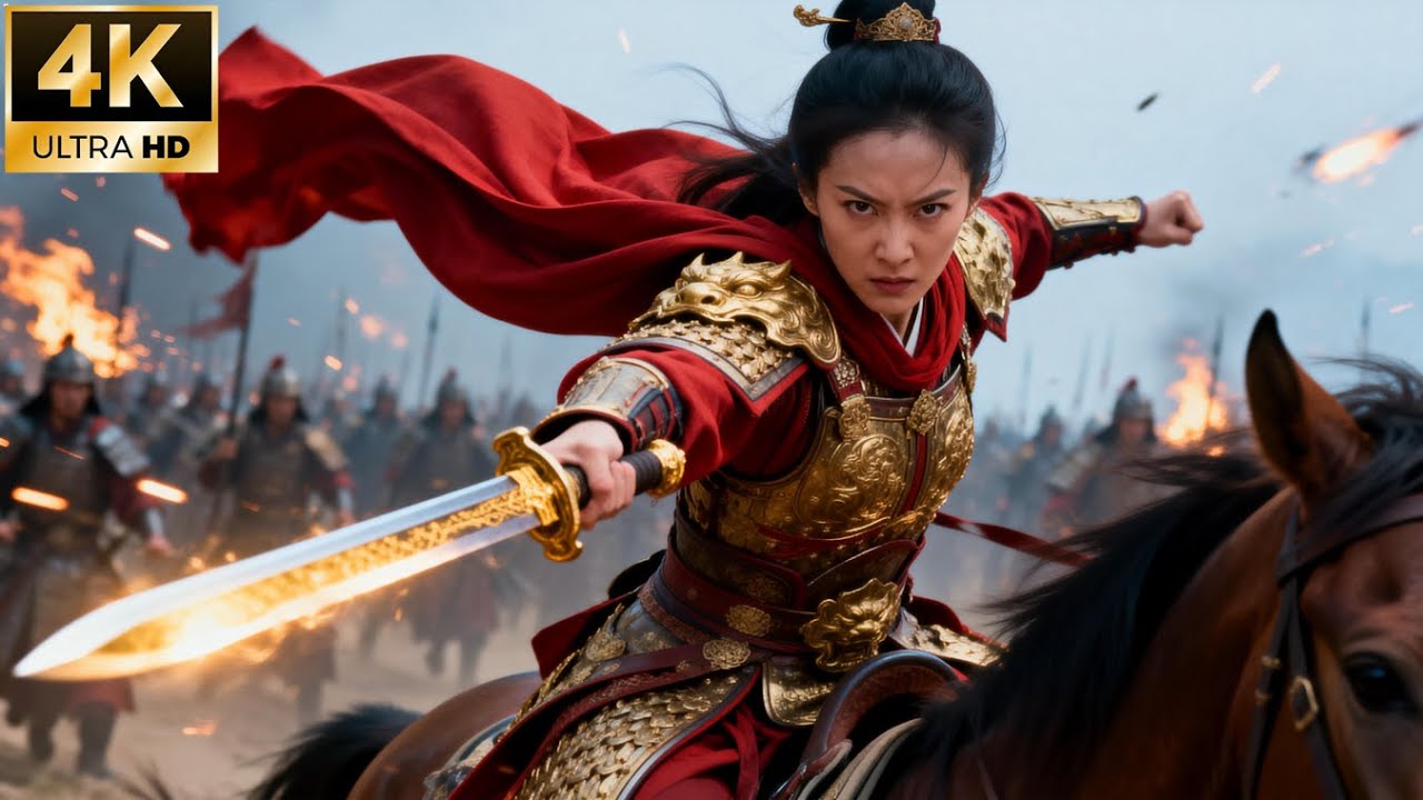 【2026武侠电影】公主假死隐世，不料多年后成无敌战神，秒杀百万敌军 #chinesedrama #movie #功夫 #动作 #kungfu #电影 #武侠