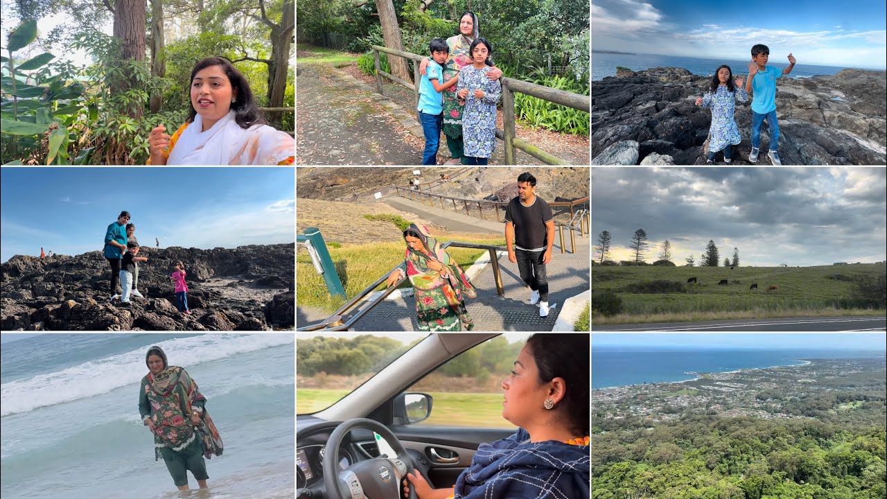TRIP TO WOLLONGONG WITH AMMI | KIAMA BLOWHOLE VISIT | BEAUTIFUL BEACH | SCENIC DRIVE