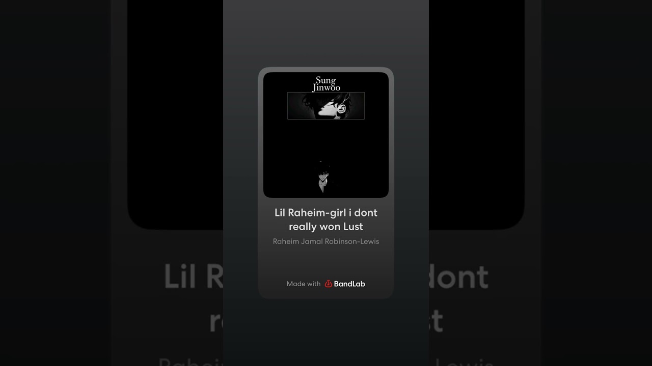 Lil Raheim-I don’t won’t Lust