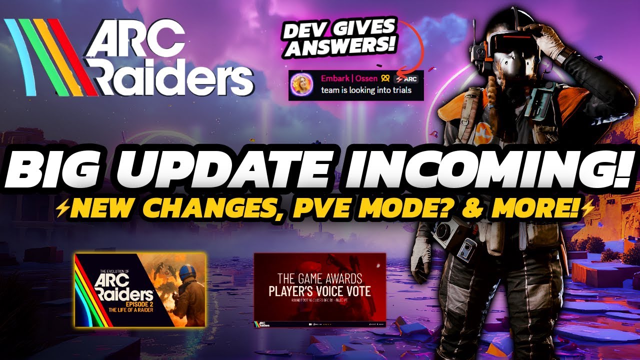 Arc Raiders - DECEMBER Dev UPDATE | NEW Event, COLD Snap + MORE!