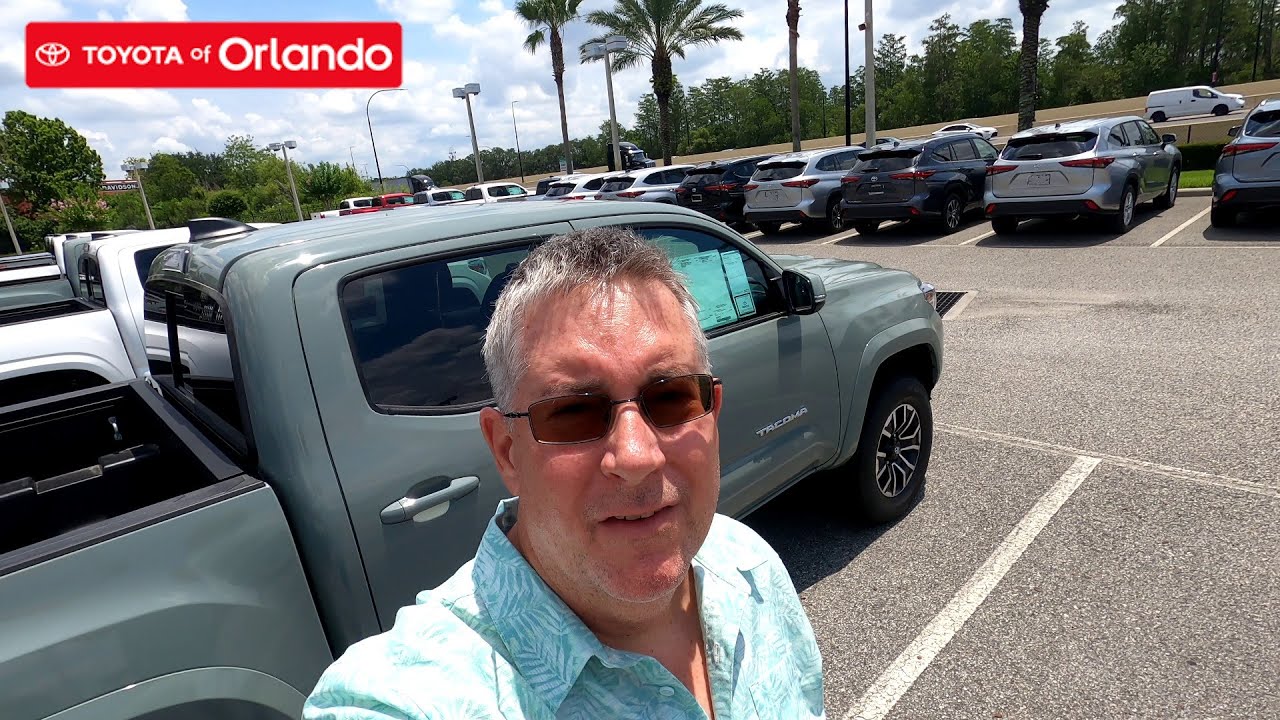 Shopping for a New Car at Toyota of Orlando in Florida