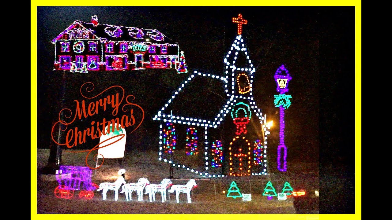CHRISTMAS IN THE PARK, YUKON OK | AshleyDaneille Vlogs