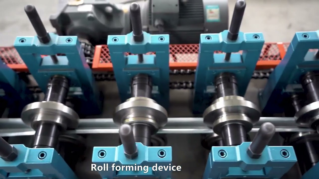 【Cold Roll Forming Machine】Omega furring machine-High quality Furring Channel Drywall Making Machine