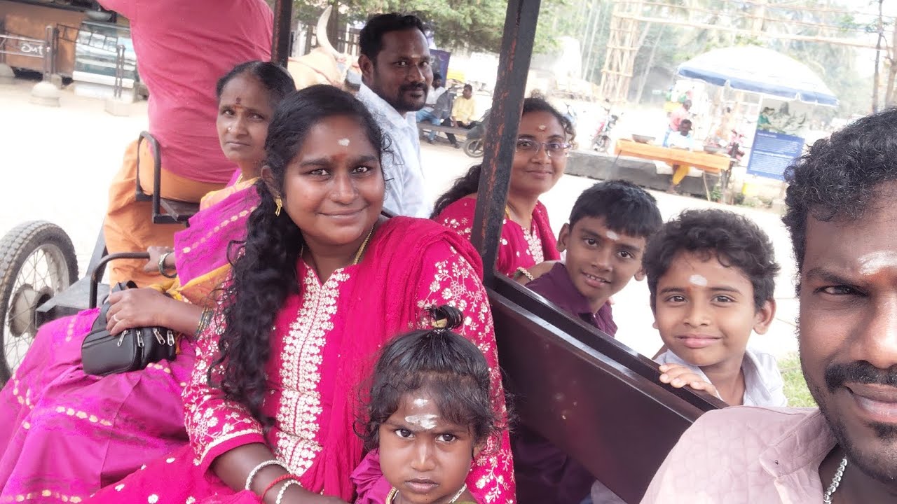 A day in isha temple