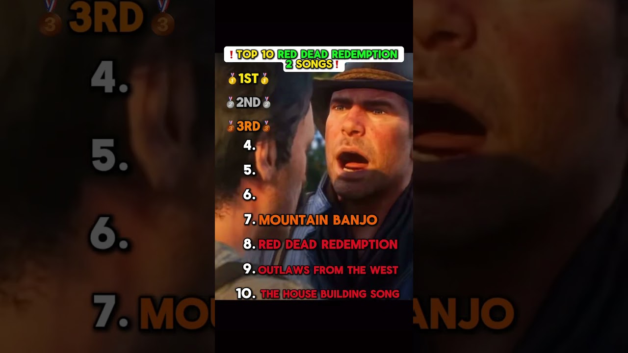❗️TOP 10 RED DEAD REDEMPTION 2 SONGS❗️