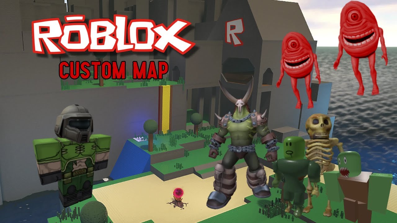 DOOM Eternal - Super Oof Nest [ROBLOX inspired custom map] by DjAdynon