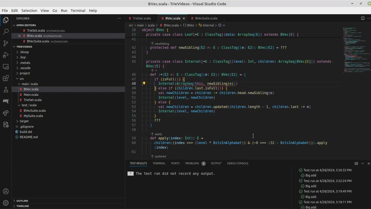 Implementing a Binary Trie (Part 5)