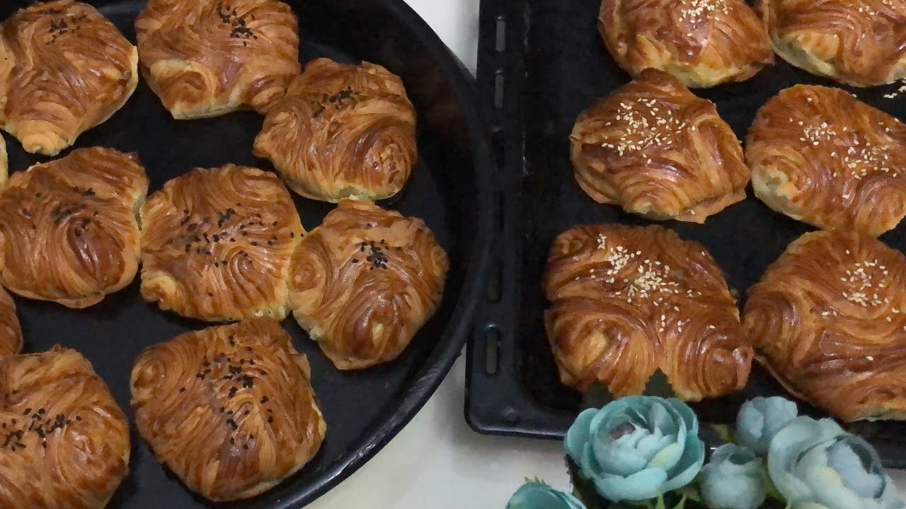 Rekor Kıran 🐪 Deve Bastı patatesli Böreği ✋El Açması Ev Yapımı pratik tarif ￼❗️