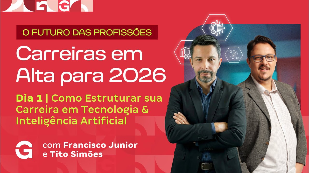 Dia 1 | Como Estruturar sua Carreira em Tecnologia & Inteligência Artificial